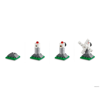 Набор деталей LEGO Classic 11019 Кубики и функции