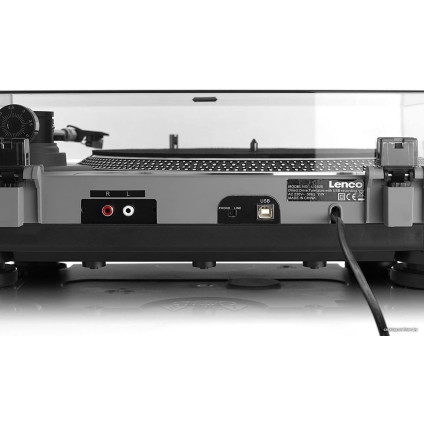 DJ виниловый проигрыватель Lenco L-3808 (серый)