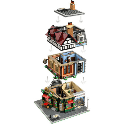 Конструктор LEGO Icons 10350 Тюдоровский угол