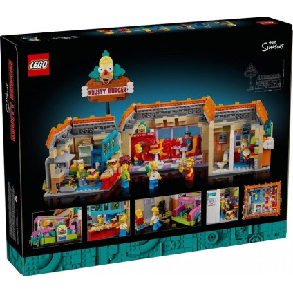 Конструктор LEGO Icons 10352 Симпсоны: Красти Бургер