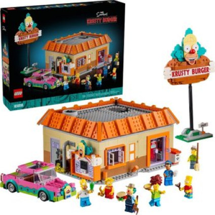 Конструктор LEGO Icons 10352 Симпсоны: Красти Бургер