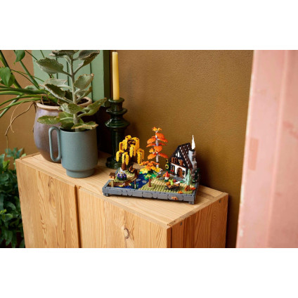 Конструктор LEGO Icons 11372 Осенний сад у коттеджа