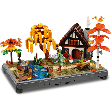 Конструктор LEGO Icons 11372 Осенний сад у коттеджа
