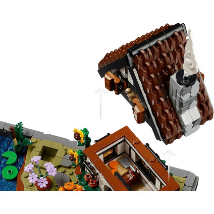 Конструктор LEGO Icons 11372 Осенний сад у коттеджа