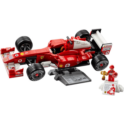 Конструктор LEGO Icons 11375 Ferrari F2004 & Michael Schumacher