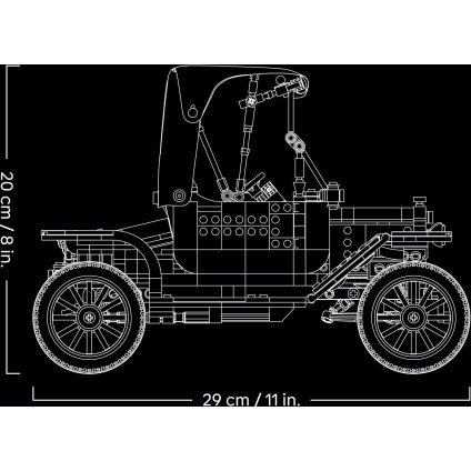 Конструктор LEGO Icons 11376 Ford Model T