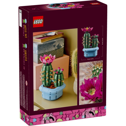 Конструктор LEGO The Botanical Collection 11509 Цветущий кактус в горшке