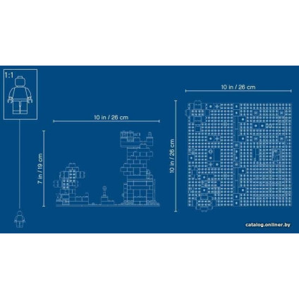 Конструктор LEGO Minecraft 21161 Набор для творчества 3.0