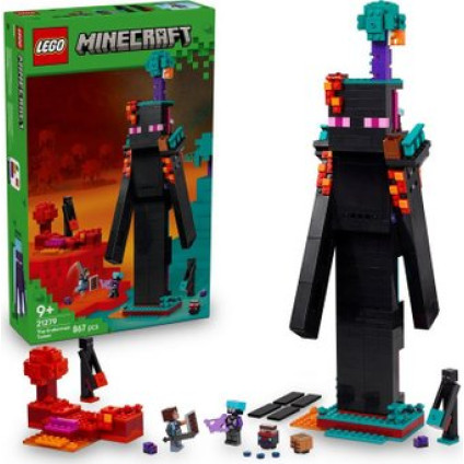Конструктор LEGO Minecraft 21279 Башня Эндермена