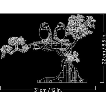 Конструктор LEGO Ideas 21365 Влюблённые птицы