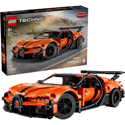 Конструктор LEGO Technic 42222 Bugatti Chiron Pur Sport Hypercar