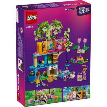 Конструктор LEGO Friends 42666 День рождения кошки и домик на дереве