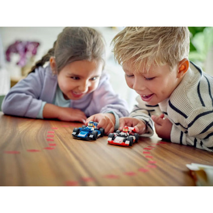 Конструктор LEGO City Formula 1 Гоночные автомобили Williams и Haas 60464