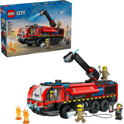 Конструктор LEGO City 60499 Пожарная машина аэропорта