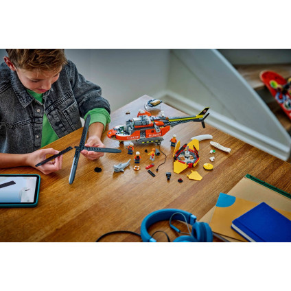 Конструктор LEGO City 60503 Вертолёт береговой охраны