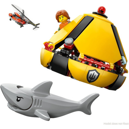 Конструктор LEGO City 60503 Вертолёт береговой охраны