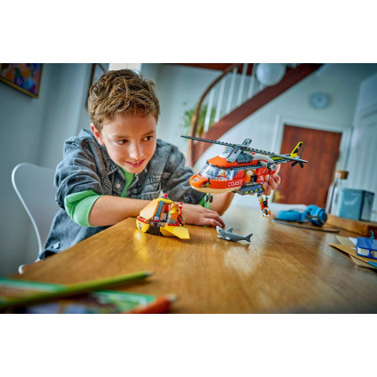 Конструктор LEGO City 60503 Вертолёт береговой охраны