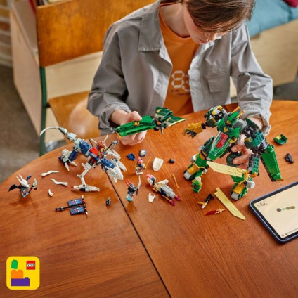 Конструктор LEGO Ninjago 71845 Реактивный мех Ллойда