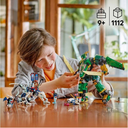 Конструктор LEGO Ninjago 71845 Реактивный мех Ллойда