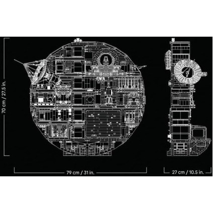 Конструктор LEGO Star Wars 75419 Звезда смерти UCS