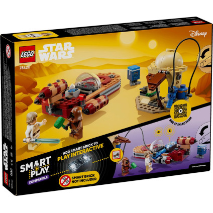 Конструктор LEGO Star Wars 75420 Smart Play Лэндспидер Люка