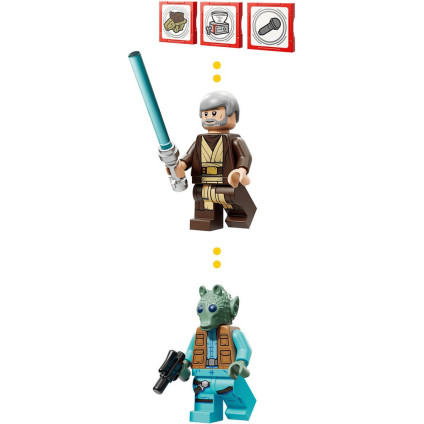 Конструктор LEGO Star Wars 75425 Smart Play Кантина Мос Эйсли