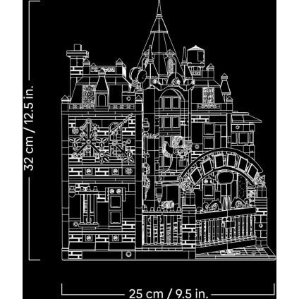 Конструктор LEGO DC Batman 76300 Лечебница Аркхем