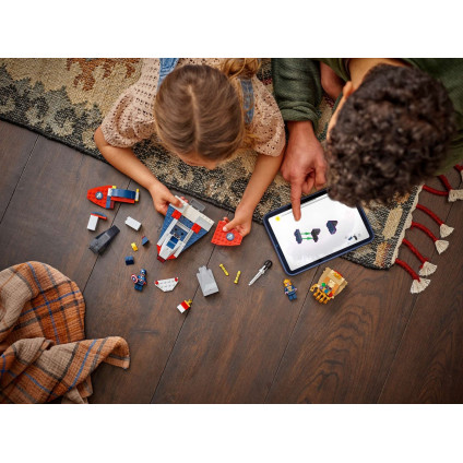 Конструктор LEGO Marvel Капитан Америка против Таноса 76319