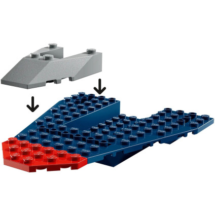 Конструктор LEGO Marvel Капитан Америка против Таноса 76319