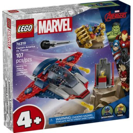 Конструктор LEGO Marvel Капитан Америка против Таноса 76319