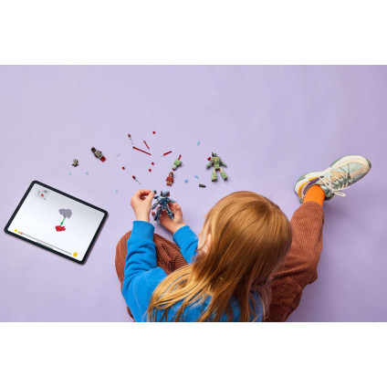 Конструктор LEGO Marvel Железный человек и боевая машина против дронов 76320