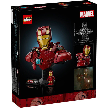 Конструктор LEGO Marvel 76327 Бюст Железного Человека MK4