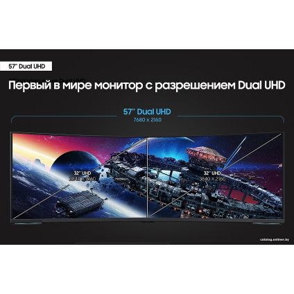 Игровой монитор Samsung Odyssey Neo G9 LS57CG954NUXEN