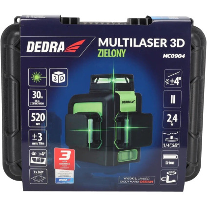 Лазерный нивелир Dedra MC0904