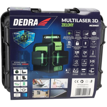 Лазерный нивелир Dedra MC0904