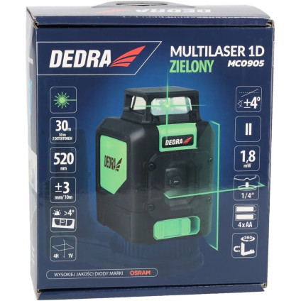 Лазерный нивелир Dedra MC0905