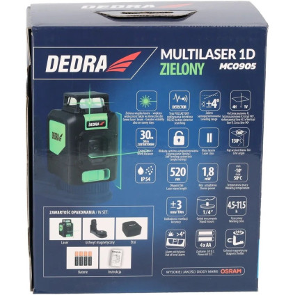 Лазерный нивелир Dedra MC0905