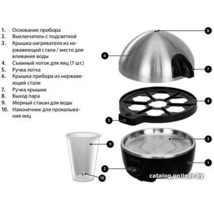 Яйцеварка MPM MGJ-01M