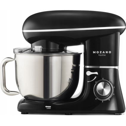 Планетарный миксер Mozano Kitchen Machine ROB-01 (черный)