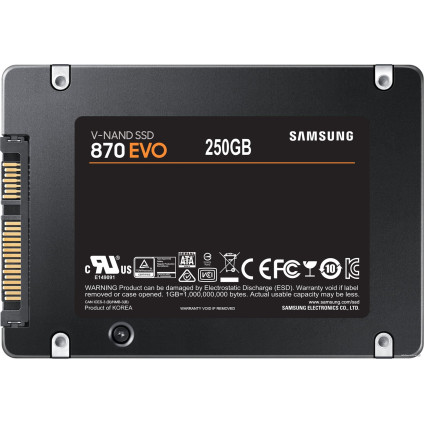 SSD Samsung 870 Evo 250GB MZ-77E250BW