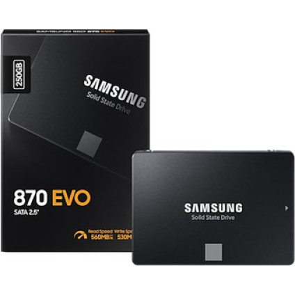 SSD Samsung 870 Evo 250GB MZ-77E250BW