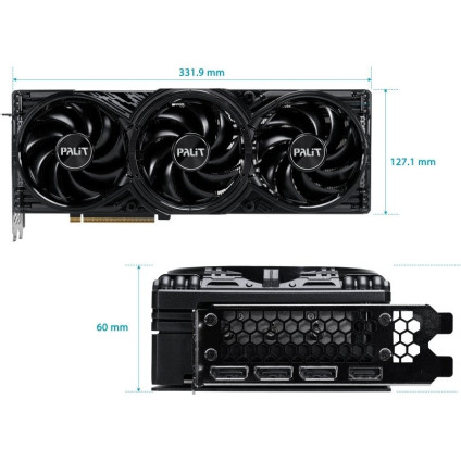 Видеокарта Palit GeForce RTX 5080 GamingPro V1 NE75080019T2-GB2031Y