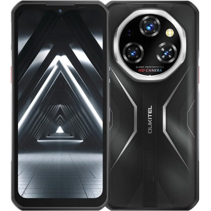 Телефон Oukitel WP55 12GB/256GB (черный/серебристый)