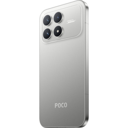 Телефон POCO F8 Pro 12GB/256GB международная версия (серебристый)