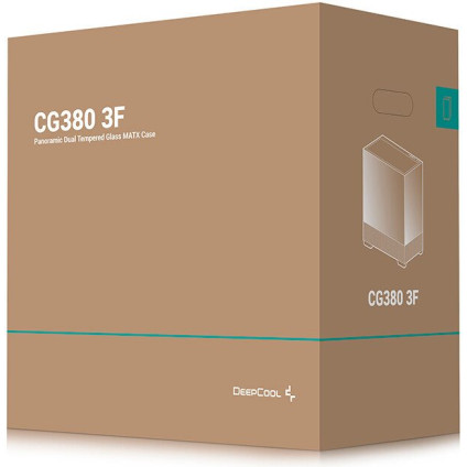Корпус DeepCool CG380 3F R-CG380-BKAGM3-G