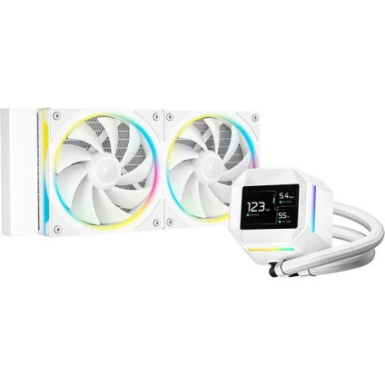 Система жидкостного охлаждения для процессора DeepCool LM240 WH R-LM240-WHDMMC-1
