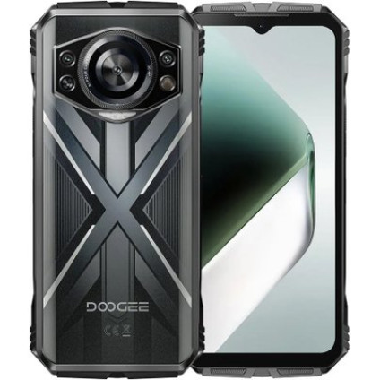 Телефон Doogee S Cyber Pro 12GB/512GB (черный/серебристый)