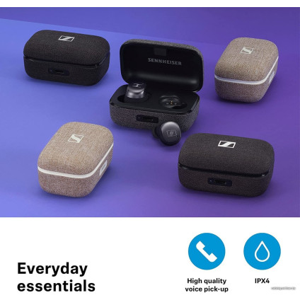 Наушники Sennheiser Momentum True Wireless 3 (черный)