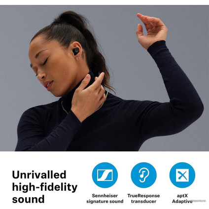 Наушники Sennheiser Momentum True Wireless 3 (черный)