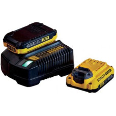 Аккумулятор с зарядным устройством Stanley SFMCB12D2 (18В/2x2 Ah + 18В)
